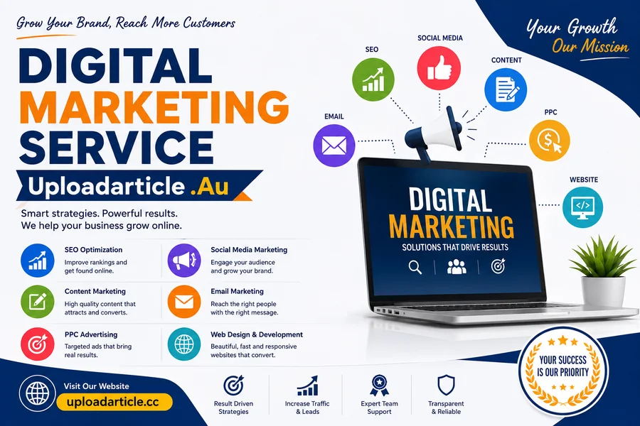 Digital Marketing Service Uploadarticle .Au: Grow Online To Boost Your Business