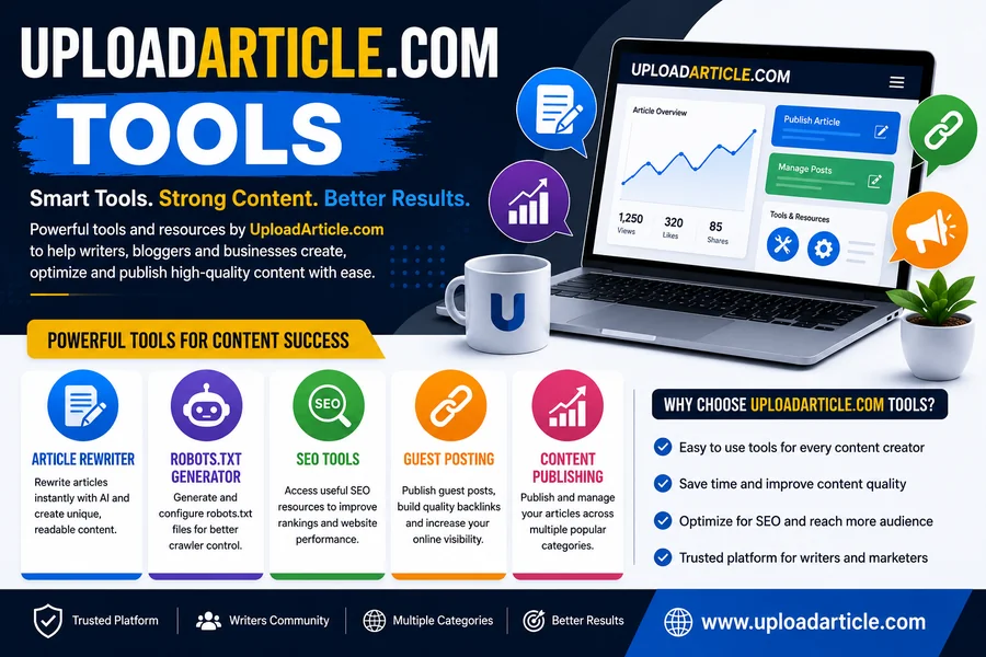 Uploadarticle.com tools: Smart Resources for Better Content
